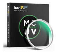 Haoge 39mm MC UV Lens Protection Filter for Leica 35mm f2 28 2.8 Voigtlander 35mm f2 35 1.5 Fuji xf27mm f2.8 Camera Lens Optical Glass Ultra Slim 18 Multi-Layer Coatings Silver