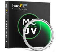 Haoge 46mm MCUV Lens Protection Filter High Definition Optical Glass,Silver | for LUMIX G 25mm, F1.7 20MM, F1.7 ASPH,OM 25mm f/1.8,17mm f/1.8 Ultra Slim 18 Multi-Layer Coatings