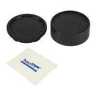 Haoge Camera Body Cap and Rear Lens Cap Cover Kit for Leica M LM Mount Camera Lens Such as M240, M240P, M262, M3, M2, M1, M4, M5, CL, M6, MP, M7, M8, M9, M9-P, M Monochrom, M-E, M, M-P, M10, M-A