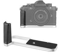 Haoge Camera Holder Hand Grip for Nikon Z f ZF L-Shape Grip fit Arca Swiss Kirk RRS Quick Release Plate Bracket Silver HG-ZFS