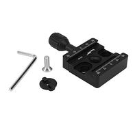 Haoge Combo Boss Adapter Convertor with 50mm Arca Swiss Compatible Quick Release Clamp for Manfrotto Tripod Ball Head Ballhead Clamp Replacement