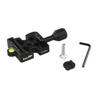 Haoge Female to Male Boss Adapter Convertor with CP-MAS Arca & Manfrotto Compatible Quick Release Clamp for Manfrotto Tripod Ball Head Clamp Replacement
