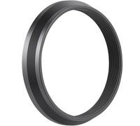 Haoge Filter Adapter Ring for Fujifilm X100VI & X100V,Fits Original Lens Cap,Fit 49mm UV ND CPL Filter LAR-XVI-NB Black
