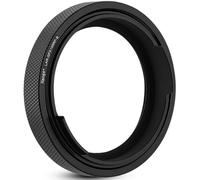 Haoge Hood Adapter Ring for Fujifilm GFX100RF Camera Square Metal Lens Hood Accessories Bayonet Shades Compatible with GFX100RF Original Lens Cap Black