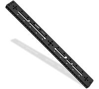 Haoge HQR-400 400mm Multi-purpose Dual Dovetail Long Quick Release Extender Rail Sliding Plate for Camera Tripod Ballhead Clamp fit Benro Arca Swiss Sunwayfoto