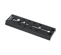 Haoge HQR-MS160 160mm Rapid Connect Long Sliding QR Quick Release Plate for Manfrotto MVH500AH MVH500A MVH502AH MVH502A 501HDV 503HDV 504HD 509HD 526 577 701HDV Q5 Tripod Fluid Video Head