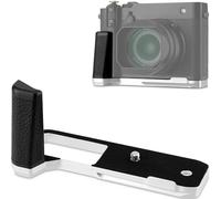 Haoge L-Shape Grip HandGrip for Fujifilm GFX100RF Camera Body Handle Bracket Silver Bottom quick-release plate