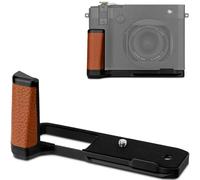 Haoge L-Shape Grip HandGrip for Fujifilm GFX100RF Camera Body Handle Bracket With Arca System Plate Brown
