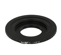 Haoge Lens Mount Adapter for C Mount CCTV TV Movie Lens to Sony E-mount NEX Camera such as NEX-3, NEX-5, NEX-5N, NEX-7, NEX-7N, NEX-C3, NEX-F3, a6300, a6000, a5000, a3500, a3000, NEX-VG10, VG20