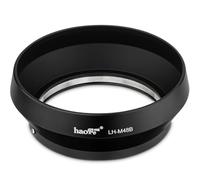 Haoge LH-M48B Round Metal Lens Hood for Olympus M.ZUIKO Digital 17mm F1.8 1:1.8 Lens Replaces Olympus LH-48B Black