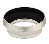 Haoge LH-M48W Round Metal Lens Hood for Olympus M.ZUIKO Digital 17mm F1.8 1:1.8 Lens Replaces Olympus LH-48B Silver