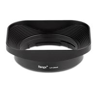 Haoge LH-OM45 Metal Square Lens Hood for Olympus M.ZUIKO Digital 45mm F1.8 Lens Bayonet Shade Hood