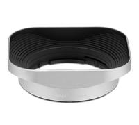 Haoge LH-OM45-W Metal Square Lens Hood for Olympus M.ZUIKO Digital 45mm F1.8 Lens Silver Bayonet Shade Hood