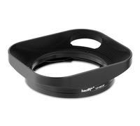 Haoge LH-VM13P Bayonet Square Metal Lens Hood Shade with Hollow Out Designed for Voigtlander 35mm f2 1:2/35 Ultron Aspherical Vintage Line VM Lens Replace LH-12