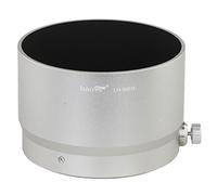 Haoge LH-W61F Metal Lens Hood for Olympus M.ZUIKO Digital ED 75mm F1.8 1:1.8 Lens Replaces LH-61F Silver