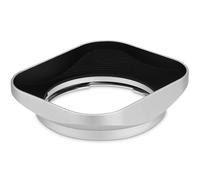 Haoge LH-ZM33 Bayonet Metal Rectangular Square Lens Hood for Carl Zeiss Distagon T 1.4/35 35mm f1.4 ZM Lens Silver