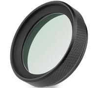 Haoge LUV-X54B Metal Lens Hood Shade with MC UV Protection Multicoated Ultraviolet Lens Filter for Fujifilm X100VI Fuji X100V Camera Black