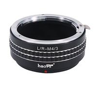 Haoge Manual Lens Mount Adapter for Leica R LR Lens to Olympus and Panasonic Micro Four Thirds MFT M4/3 M43 Mount Camera