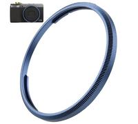 Haoge Metal Decorate Ring Cap for RICOH GR IV Camera replaces GN-3,RRC-GR4-Blue