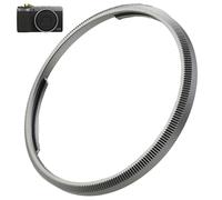 Haoge Metal Decorate Ring Cap for RICOH GR IV Camera replaces GN-3,RRC-GR4-Grey