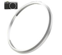 Haoge Metal Decorate Ring Cap for RICOH GR IV Camera replaces GN-3,RRC-GR4-Sliver