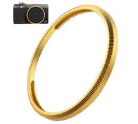 Haoge Metal Decorate Ring Cap for RICOH GR IV Camera replaces GN-3,RRC-GR4-Yellow