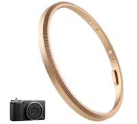 Haoge Metal Decorate Ring Cap for RICOH GR IV GR4 Camera Lens Accessories Replaces GN-3,RRC-GR4-Rose Gold