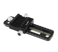 Haoge MFR-180 Macro Focusing Rail Slider for Precision Focus Rack Stacking Nodal Slide Stack Close-up Close Up Photography Built-in Arca Swiss Type Quick Release Clamp and Arca Dovetail Groove Plate