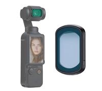 Haoge Pocket 4 Magnetic Black Diffusion 1/4 Effect Filter for DJI Osmo Pocket 3 4 Creator Combo Lens,Softens Light for Video/Vlog/Portrait Photography