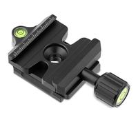 Haoge Quick Release QR Clamp Adapter Convertor for Manfrotto RC2 System to Arca-Swiss Compatible