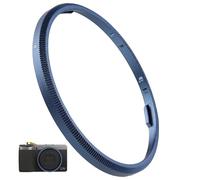 Haoge RRC-GR4-Blue Metal Decorate Ring Cap for RICOH GR IV Camera Replaces GN-3