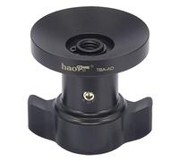 Haoge TBA-AD Tie Down Locking Handle Short Threaded Knob Bracket for Manfrotto Tripod Video Fluid Head Bowl Adapter MVH500A MVH502A 504HD 526 509HD 519