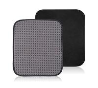 Haohai 2 Pieces Bowling Ball Towel, Bowling Towel Microfiber, Bowling Shammy Pad, Easy Grip Bowling Accessories, 20 x 25cm (Gray)