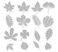Haohai 48 PCS Large Size Anti-Collision Window Clings, Assorted Leaf Shapes Glass Decal, Window Decal to Prevent People and Bird Strikes on Window Glass