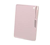 HAOHIZE Plastic Utility Cutting Board, Kitchen Cutting Board PP Material Safe Multifunctional Portable Fruit Chopping Board with Hanging Hole for Kitchen Chopping 28.8 * 19.8cm/11.3 * 7.8in(Pink)