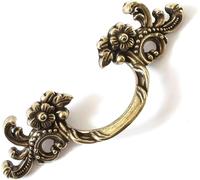 HAOJIazx 1.73" 2.5" Antique Bronze Dresser Drawer Pulls Handles for Kitchen Cabinet Door Knobs Pull Handle 44mm 64mm (NO.9)(1.73" 44mm)