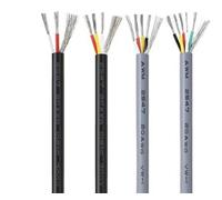 HAOJZE 1pcs 10M 24AWG Shielded PVC Insulated Audio Headphone Control Wire - 2 to 5 Core Copper Cable for Audio Applications(Black,10M-24AWG (3CORES))
