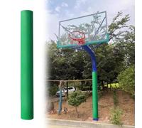 HAOJZE 1pcs Outdoor Basketball Hoop Padding Cushion - Shock Absorbing Pole Pad for 4-8 Inch Diameter Metal/Cement Posts(Green,220mm)
