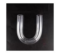 HAOJZE Aquarium U-Shape Gas Tube Fittings - Clear Acrylic Pipe Elbow Connector for DIY Projects | O.D 20~32mm | 1pc(O.D 25mm)