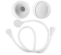 Haokaini Double Tap Push On Bath Shower Head and Hose Connector Tap Faucet Spray Handheld Showerhead for Tub/Basin Sink/Hairdresser Shampoo/Pet Cleaner