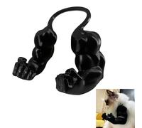 Haokelai Funny Cat with Muscular Arms, Creative Cat Muscle Arms Decoration Props, Giant Halloween Props for Funny Small Dog Kitten Parties