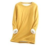 HAOLEI Fleece Lined Jumper Ladies UK 2024,Winter Warm Christmas Sweatshirt Ladies Vintage Argyle Print Plush Sweater Pullover Sweater Casual Thick Velvet Fleece Tops Plus Size 8-22