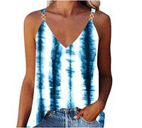 HAOLEI Floral Vest Tops Women UK Sale Clearance,Ladies Summer Tops Elegant V Neck Camisoles Going Out Loose Fit Sleeveless T Shirt Print Tunic Blouses Tees Cami Workout Spaghetti Strap Tank Tops
