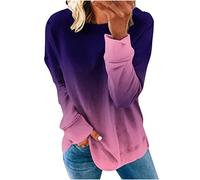HAOLEI Sweatshirt for Women UK Sale Half Zip Color Block Long Sleeve Tops Longline Tunic Shirts Casual Loose Pullover Oversized Tee Shirt Baggy Basic Pullover Geometric Print Sportswear