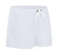 HAOLEI Swimming Shorts Men UK Sale Clearance Swim Trunks Elasticated Waist Quick Dry Beach Lounge Bathing Bottoms Surfing Board Trunk Casual Running Half Pants Gym Trousers with Pockets White