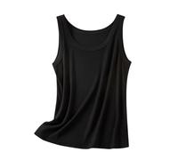 HAOLEI Tank Tops Women UK Spring Deals,Ladies Summer Vest Tops Lounge Wear Round Neck Plain Camisoles Blouses Casual Loose Soft Comfy Sleeveless Tshirt Work Blouses Cami Tank Tops Plus Size
