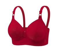 HAOLEI Womens Everyday Bras Full Coverage Non Wired Push Up Comfort Bra High Impact Full Support T Shirt Minimiser Bra Wireless Seamless Plunge Floral Print Comfort Ladies Balcony Balconette Bra