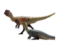 HAOLONGGOOD Dilophosaurus, 1/35 Size, 2 pcs, Dinosaur Figure, 7.9 inches (20 cm), Magnificent, Realistic Beastopod Model, Freestanding, Plastic Model, Animal, Toy, Statue, Figurine, PVC Collection