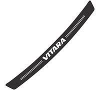 HAOMENG Carbon Fiber Rear Bumpers Protector Guard Strips for Suzuki Vitara, Car Trunk Sill Plate Decorative Strips Anti-Scratch Guard Plate, Car Accessories