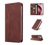 HAONANDE Wallet Case for Xiaomi Mi 11 PU Leather Flip Folio Pocket Stand Phone Cover with Card Holders Kickstand Magnetic Closure Shockproof Shell Full Body Protection Coffee